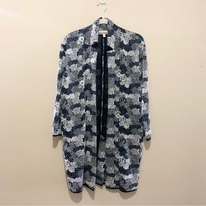 Philosophy Notch Collar Cardigan Jacket